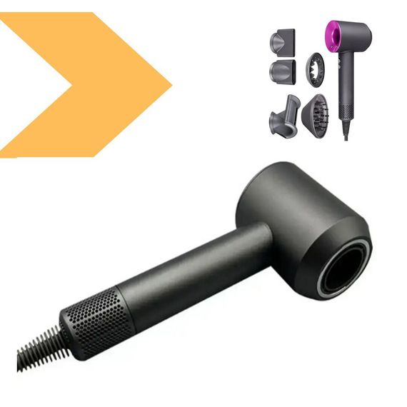 Фен-стайлер 5 насадок 5в1 1600Вт XPRO Фуксія (47740-5981_683) | Зображення 1