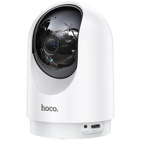 Камера видеонаблюдения Hoco D1 indoor PTZ HD White | Зображення 1