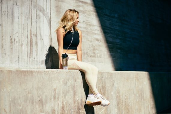 Шейкер спортивний SmartShake Slim 500ml Black (Original) | Зображення 9