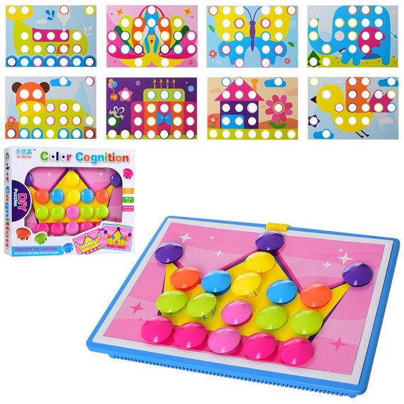 Детская мозаика с крупными деталями 669, 9 картинок | Зображення 1