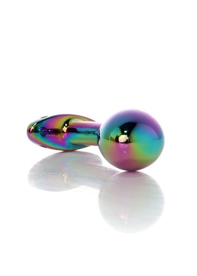 Анальна пробка - Jewellery Multicolour Curved Plug S | Зображення 5