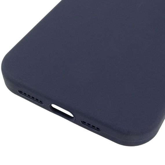 Чохол Silicone Case (AA) Logo with MagSafe для Apple iPhone 11 Pro (5.8") Темно-синій / Midnight blue | Зображення 4
