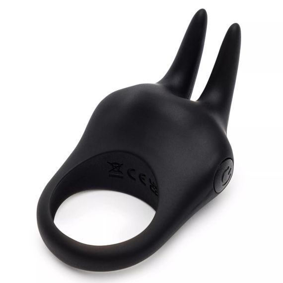 Ерекційне кільце віброкільце насадка на член Fifty Shades of Grey Sensation — 20 режимів, USB-зарядка | Зображення 1