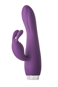 Вібратор кролик Dream Toys Flirts Rabbit, фіолетовий, 17 х 3 см Sex Aura