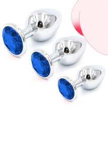 Набір анальних пробок  Універсальний. Сірий 1005-2