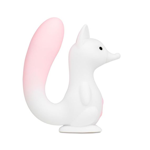 Вакуумний кліторальний стимулятор - Squirrel Smart Tail App Control White Sex Aura | Зображення 4