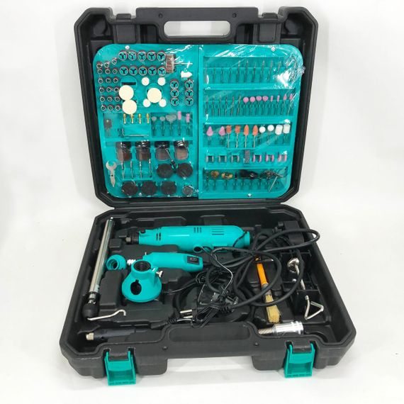 Ручний електричний гравер + гравер Mini 12V з 236 насадками, електричний електричний міні, SA-318 Дриль гравер | Зображення 1