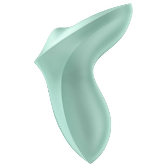 Вібратор для клітора з перлинною стимуляцією Satisfyer Exciterrr Mint, 2 незалежні мотори | Зображення 3