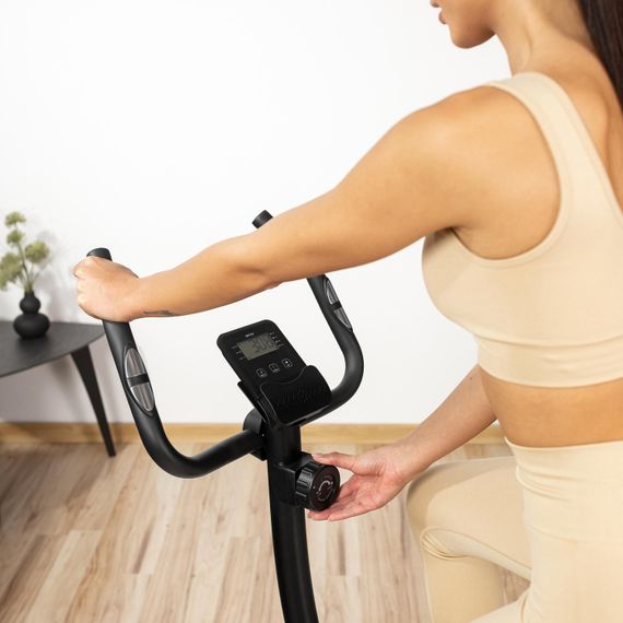 Велотренажер Gymtek XB700 магнитный синий | Зображення 4