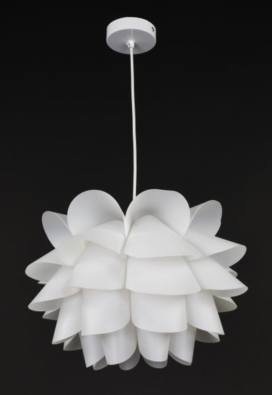 Люстра підвісна на 1 лампочку 27928 Білий 30-170х40х40 см.