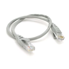 Патч-корд литой VEGGIEG,CCA,UTP,RJ45,Cat.5e,0.5m,серый