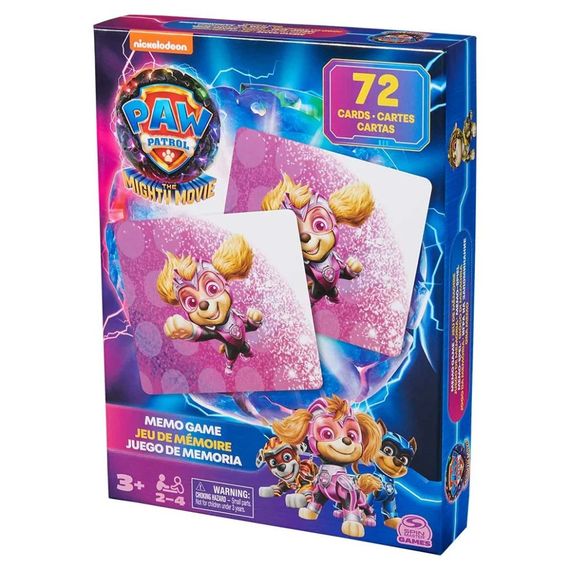 Настольная игра-мемо "Щенячий патруль в кино 2" Spin Master SM98273/6067937, 72 карты | Зображення 1
