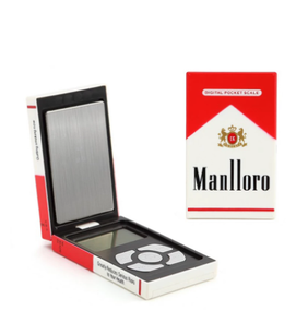 Весы электронные ювелирные Pocket Scale в стиле Marlboro, карманные портативные мини весы 120x65x20 mm, 200*0.01