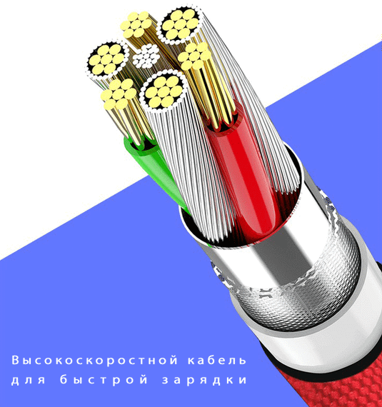 USB кабель Kaku KSC-113 USB - Type-C 1m / 3.2A - White | Зображення 2