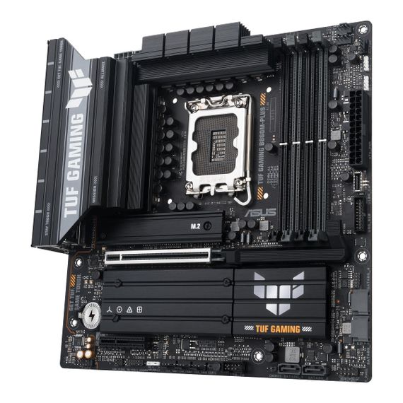 Материнcкая плата ASUS TUF GAMING B860M-PLUS s1851 B860 4xDDR5 M.2 DP HDMI USB Type-C mATX 90MB1JW0-M0EAY0 | Зображення 2