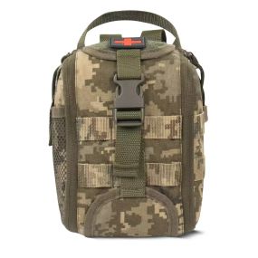 Підсумок аптечка Ukrarmor PRO Піксель (мм-14), тактична аптечка IFAK Cordura 1000 MOLLE, укрармор ЗСУ, військових