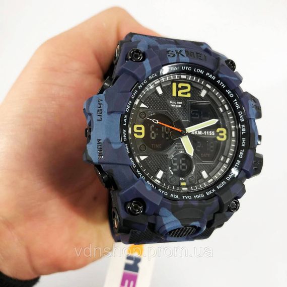 Часы военной тематики SKMEI, Наручные часы на подарок военным Спортивные прочные ZW-36 | Зображення 7