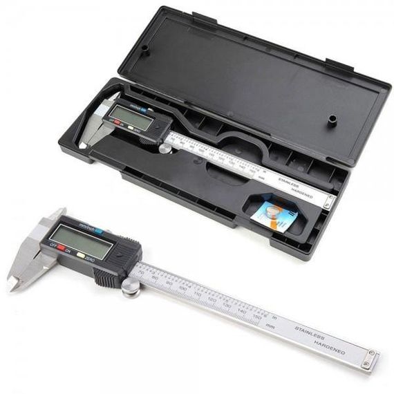 Електронний цифровий Штангенциркуль Digital Caliper 0-150 мм з LCD дисплеєм у кейсі GA-580 мікрометр електронний | Зображення 2