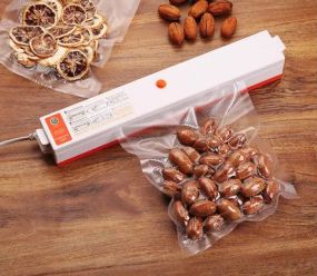 Вакуумные гофрированные пакеты в рулонах Пленка для вакуумного упаковщика 20 см