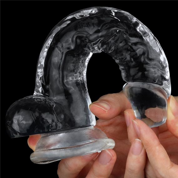 Фалоімітатор - Flawless Clear Dildo 7.5" Clear Sex Aura | Зображення 8