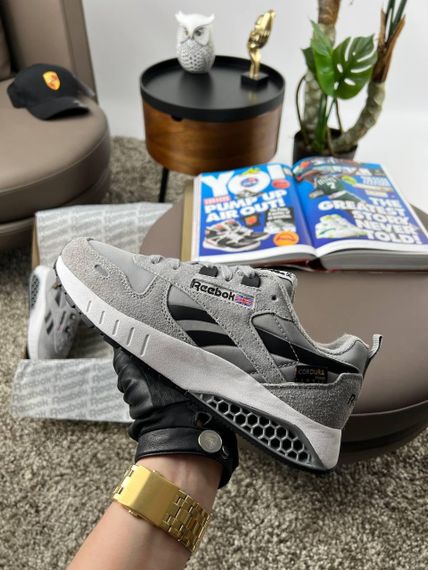 Кросівки R1e1ebok Classic Leather Hexalite Grey Black White , В'єтнам 44 28
