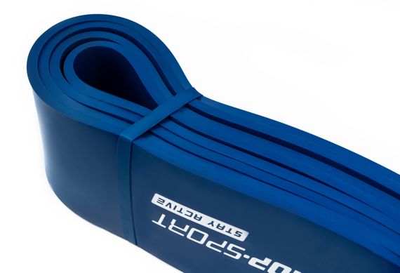 Резинка для фітнесу Hop-Sport 28-80кг HS-L064RR синя | Зображення 7
