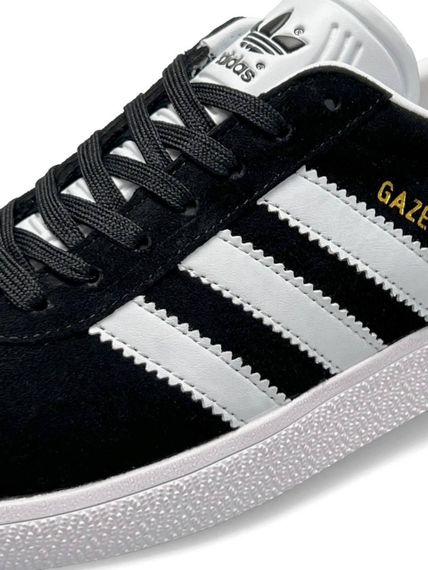 Чоловічі кросівки Gazelle Black White (замша) А1496 42 26,5 | Зображення 4