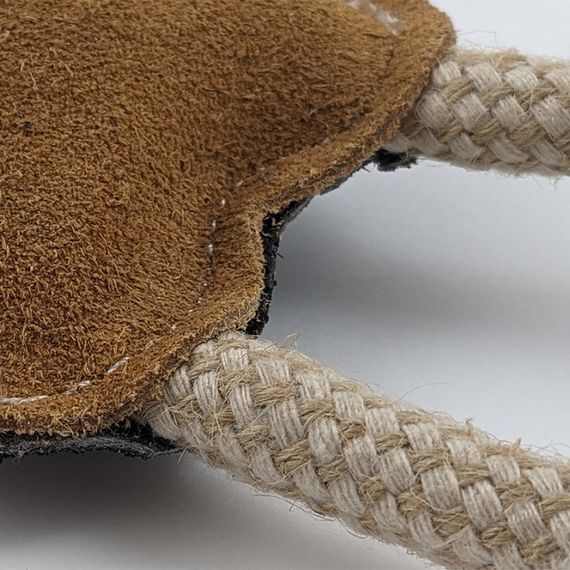 Іграшка для собак DoggyMan Leather Bone, 25 см | Зображення 5