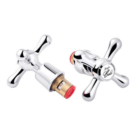 Ручка з кран-буксою для змішувача Kroner KRM - C986 (пара) (CV023567) | Зображення 3