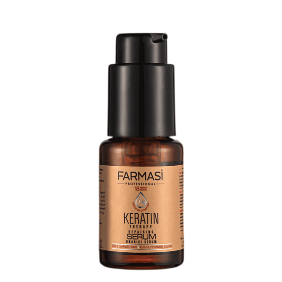 Сыворотка для волос Keratin Therapy с кератином Farmasi 30 мл | Зображення 8