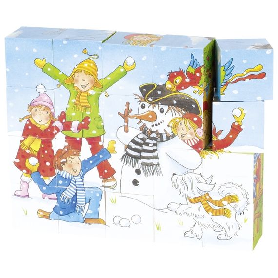 Кубики деревянные goki Peggy Diggledey 57738G (57738G) | Зображення 2