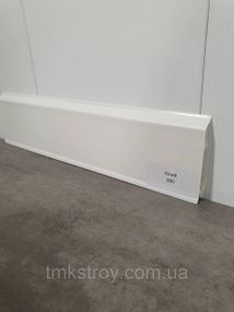 Плинтус ПВХ Grun Holz 2500*70*22мм Белый 000