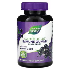 Чорна бузина, Sambucus Gummies, Nature's Way, 60 таблеток