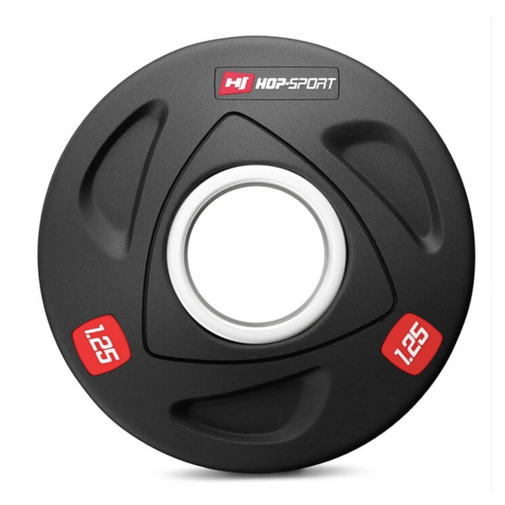 Набір дисків олімпійських Hop-Sport 4 х 1,25кг | Зображення 2