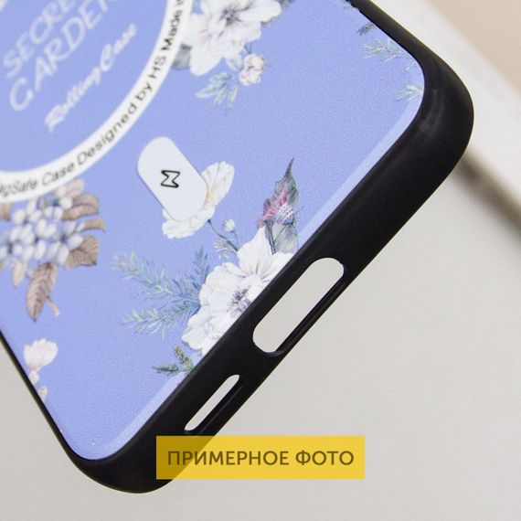 TPU+PC чехол Secret Garden with MagFit для Samsung Galaxy S23 FE Lilac | Зображення 7