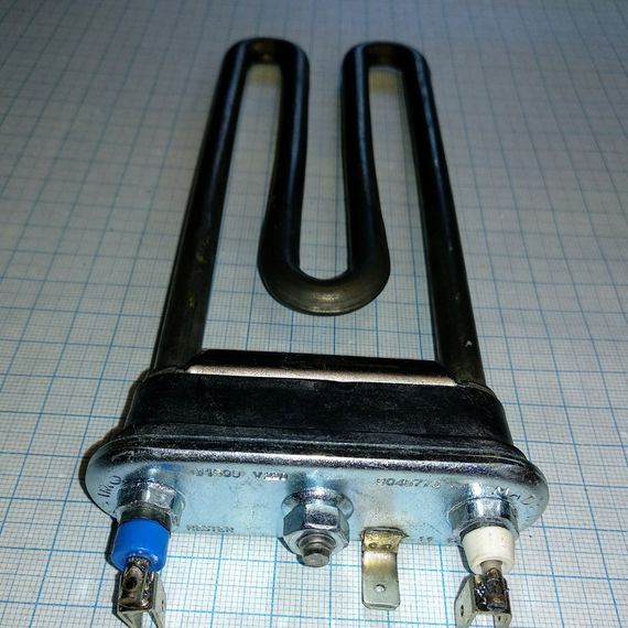 Тен 1500w,L-185 для пральної машини Ardo (Ардо) без отвору з бортом.Thermowatt(Італія) | Зображення 3