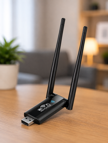 USB Wi-Fi репитер / Двухантенный ретранслятор Wi-Fi / Усилитель Wi-Fi сигнала