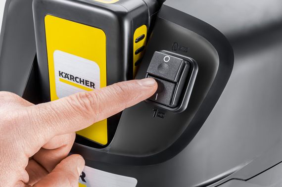 Пылесос для сбора золы аккумуляторный Karcher AD 2 Battery 1.348-300.0 | Зображення 4