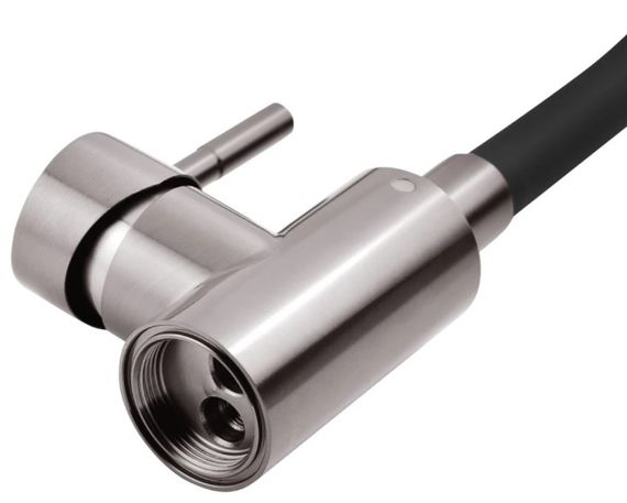 Змішувач для кухні Kroner KRP Edelstahl Klassisch - PVD035BLK (CV032635) | Зображення 4