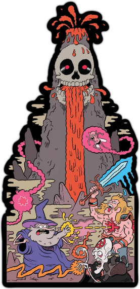 Настольная игра Эпичные схватки боевых магов: Битва на горе Черепламени (укр.) | Зображення 1