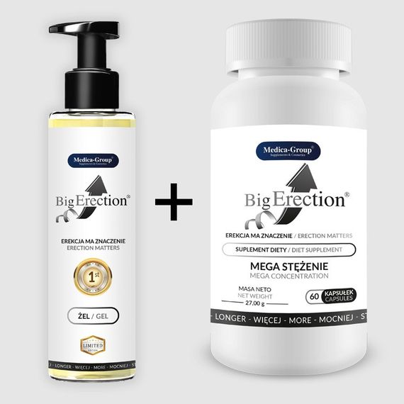 Лубрикант и гель 2-в-1 для эрекции и пролонгации BigErection Medica, 150 мл sexstyle | Зображення 2