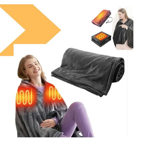 Електроковдра флісова з підігрівом XPRO 150x80 см (46548-_460) | Зображення 1