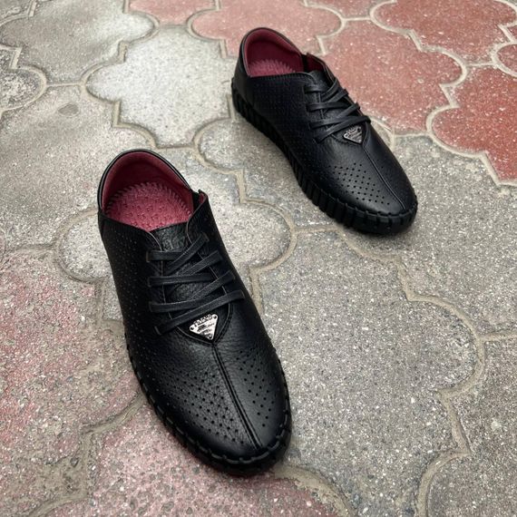 Літнє шкіряне взуття на шнурку 41 43 44 45 розмір | Зображення 7