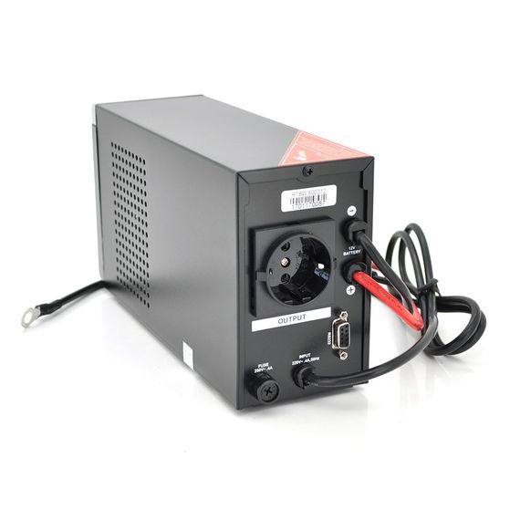 ДБЖ з правильною синусоїдою RITAR RTSW-600 LCD, 12В, під зовнішній АКБ, Q4 (320*132*210) 4, 2 кг (260*85*140) | Зображення 1