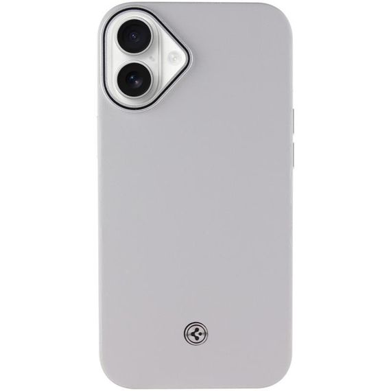 Чохол SGP PC+Leather with MagSafe для Apple iPhone 16 (6.1") Grey | Зображення 1