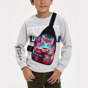 Сумка через плечо детская Тачки Молния Маккуин 29х17 см сумка слинг для мальчика (02215)