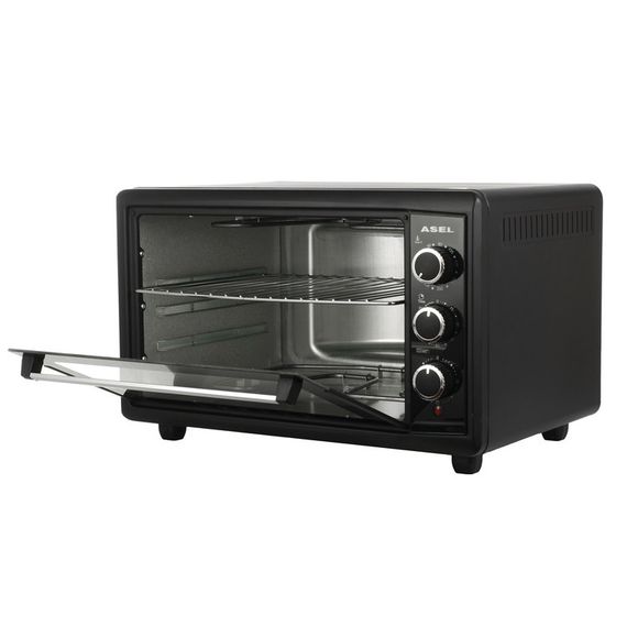 Многофункциональная духовка для завтраков ASEL AF-50-23 1500 Вт 50 Л, Маленькая духовая SZ-940 печь настольная | Зображення 2