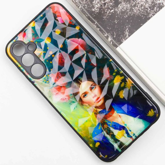 TPU+PC чехол Prisma Ladies для Samsung Galaxy A55 Peonies | Зображення 2