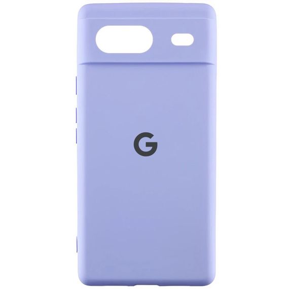 Чехол Silicone Cover Lakshmi Full Camera (AAA) with Logo для Google Pixel 8a Сиреневый / Dasheen