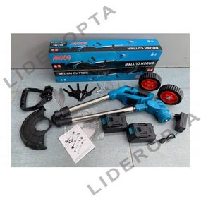 Акумуляторна газонокосарка на колесах з безшумною роботою XPRO Blue (45827-_1510)